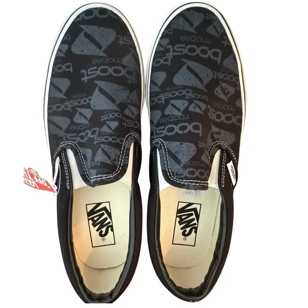 Vans Boost Mobile Sneakers Men 7.5 Women 9 Black Skateboarding Streetwear Y2K‎